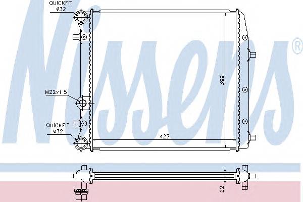 NISSENS 652691 купити в Україні за вигідними цінами від компанії ULC