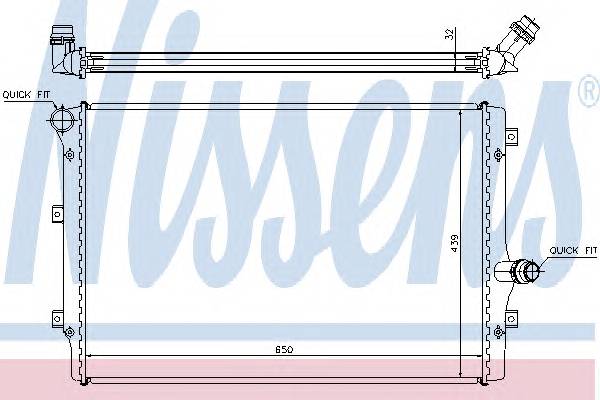 NISSENS 65281A купить в Украине по выгодным ценам от компании ULC