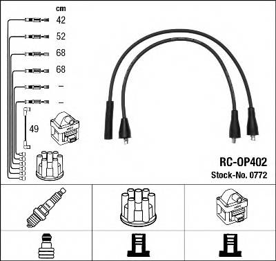 NGK 0772 купити в Україні за вигідними цінами від компанії ULC