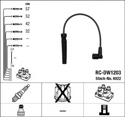 NGK 6022 купити в Україні за вигідними цінами від компанії ULC