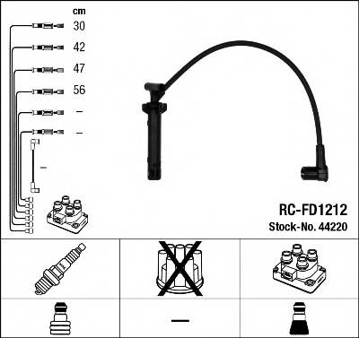 NGK 44220 купити в Україні за вигідними цінами від компанії ULC