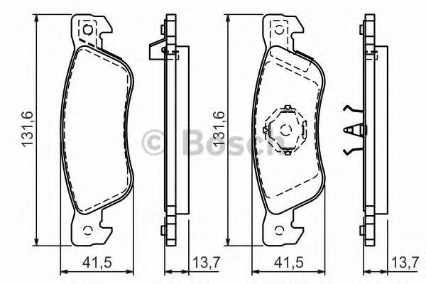 BOSCH 0 986 424 262 купити в Україні за вигідними цінами від компанії ULC