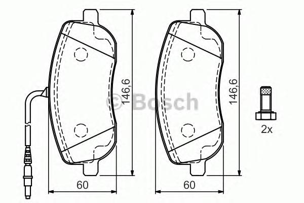 BOSCH 0 986 424 789 купити в Україні за вигідними цінами від компанії ULC