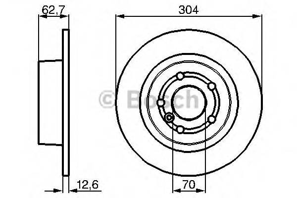 BOSCH 0 986 478 497 купити в Україні за вигідними цінами від компанії ULC