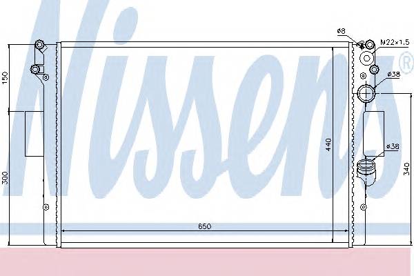 NISSENS 61985 купить в Украине по выгодным ценам от компании ULC