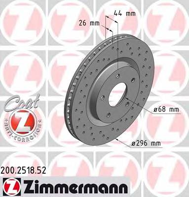 ZIMMERMANN 200.2518.52 купити в Україні за вигідними цінами від компанії ULC