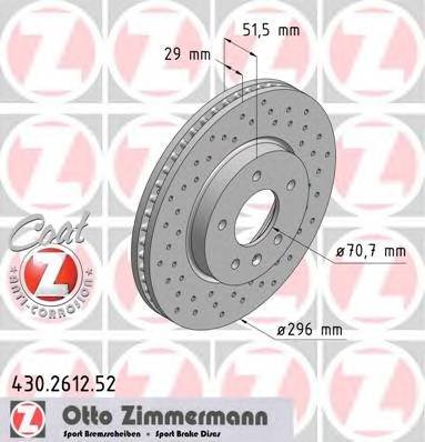 ZIMMERMANN 430.2612.52 купить в Украине по выгодным ценам от компании ULC