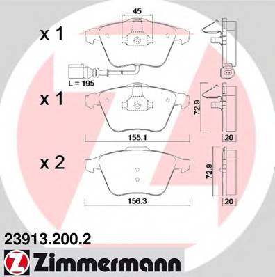 ZIMMERMANN 23913.200.2 купить в Украине по выгодным ценам от компании ULC