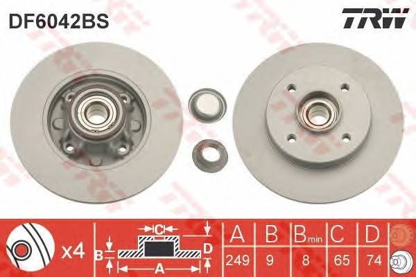 TRW DF6042BS купити в Україні за вигідними цінами від компанії ULC