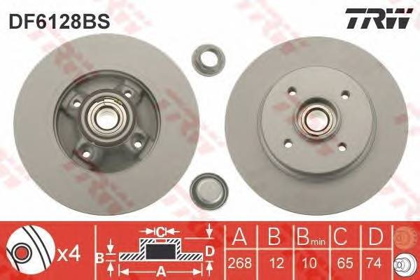 TRW DF6128BS купити в Україні за вигідними цінами від компанії ULC