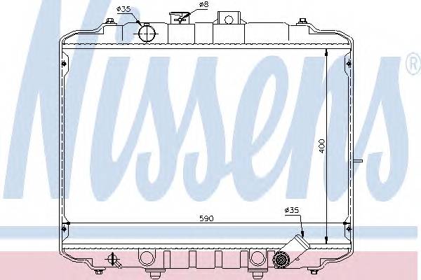 NISSENS 67034 купить в Украине по выгодным ценам от компании ULC