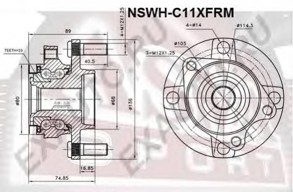 ASVA NSWHC11XFRM купити в Україні за вигідними цінами від компанії ULC