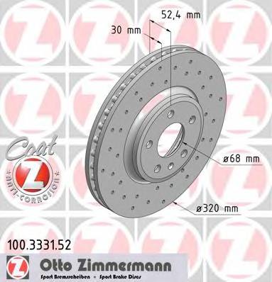 ZIMMERMANN 100.3331.52 купить в Украине по выгодным ценам от компании ULC