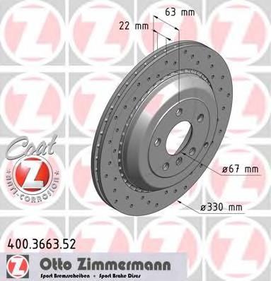 ZIMMERMANN 400.3663.52 купити в Україні за вигідними цінами від компанії ULC