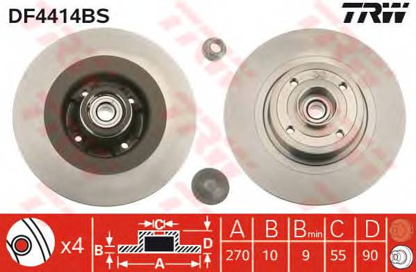 TRW DF4414BS купити в Україні за вигідними цінами від компанії ULC