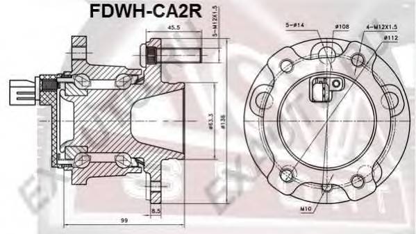 ASVA FDWHCA2R купити в Україні за вигідними цінами від компанії ULC