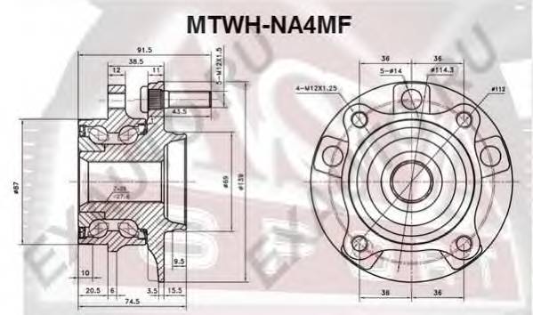 ASVA MTWHNA4MF купити в Україні за вигідними цінами від компанії ULC