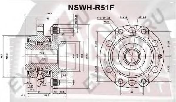 ASVA NSWHR51F купити в Україні за вигідними цінами від компанії ULC