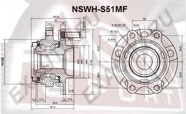 ASVA NSWHS51MF купить в Украине по выгодным ценам от компании ULC