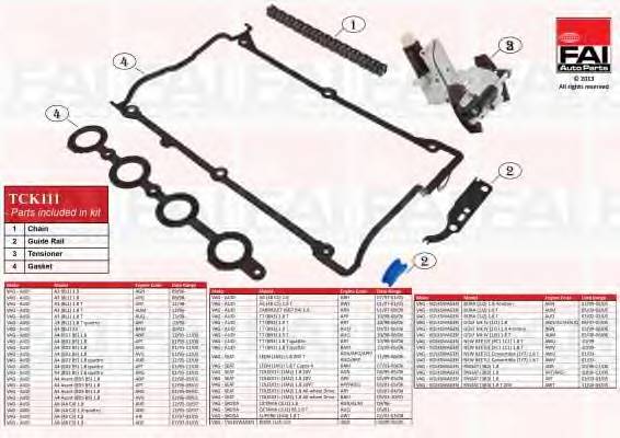 FAI AutoParts TCK111 купити в Україні за вигідними цінами від компанії ULC