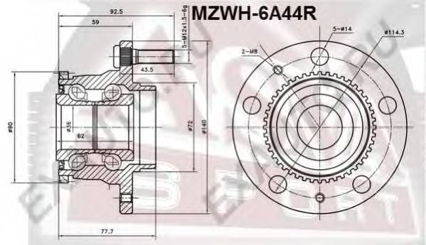 ASVA MZWH6A44R купить в Украине по выгодным ценам от компании ULC