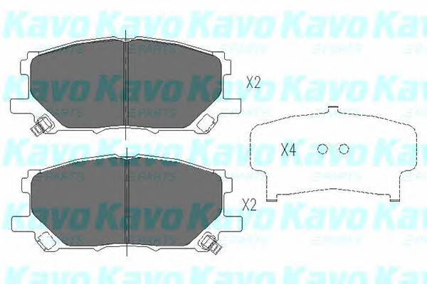 KAVO PARTS KBP-9080 купить в Украине по выгодным ценам от компании ULC