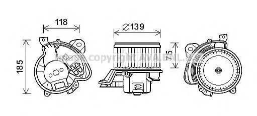 AVA QUALITY COOLING FT8433 купить в Украине по выгодным ценам от компании ULC