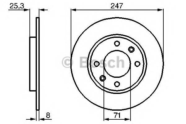 BOSCH 0 986 478 464 купити в Україні за вигідними цінами від компанії ULC