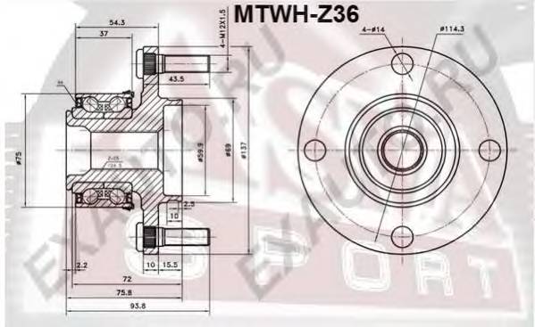 ASVA MTWHZ36 купити в Україні за вигідними цінами від компанії ULC