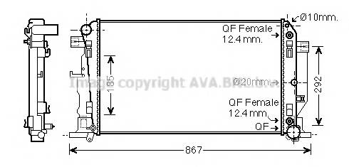 AVA QUALITY COOLING MS2445 купить в Украине по выгодным ценам от компании ULC