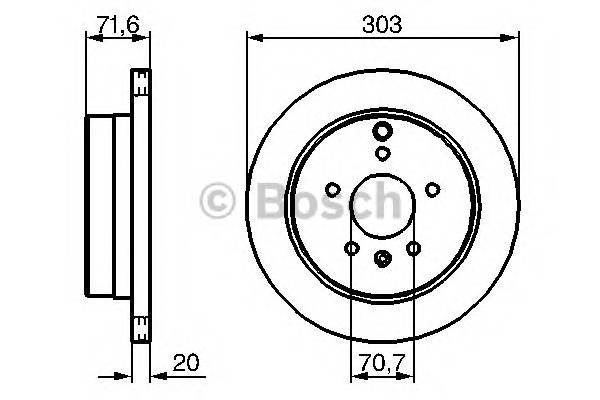 BOSCH 0 986 479 268 купить в Украине по выгодным ценам от компании ULC