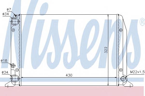 NISSENS 604611 купить в Украине по выгодным ценам от компании ULC