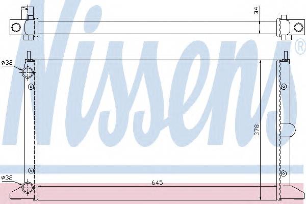 NISSENS 63993 купить в Украине по выгодным ценам от компании ULC