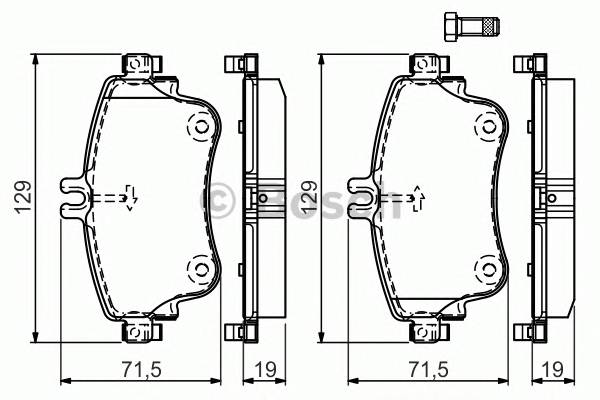 BOSCH 0986494663 купити в Україні за вигідними цінами від компанії ULC