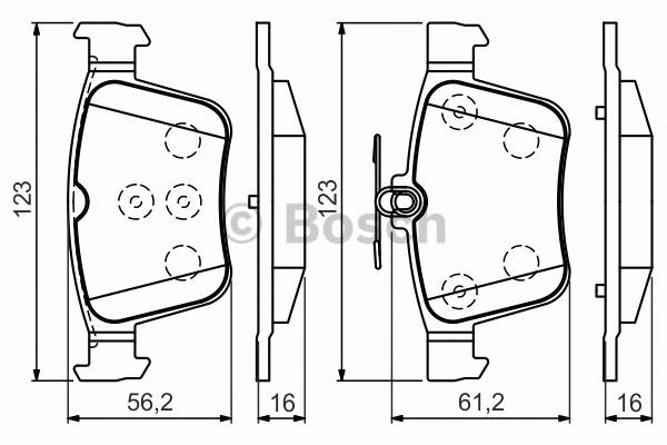 BOSCH 0986494658 купити в Україні за вигідними цінами від компанії ULC