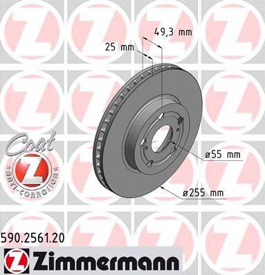 ZIMMERMANN 590256120 купити в Україні за вигідними цінами від компанії ULC