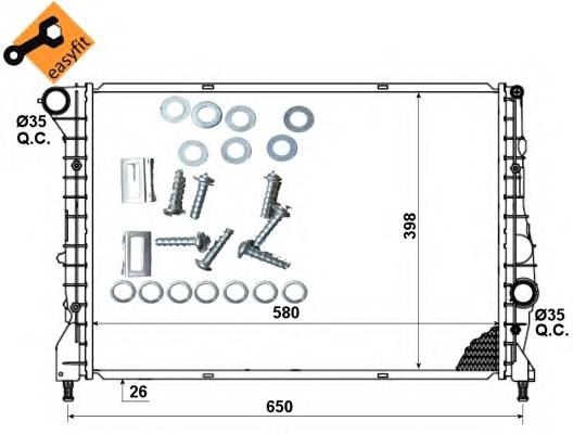 NRF 53238 купити в Україні за вигідними цінами від компанії ULC