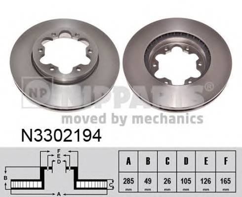 NIPPARTS N3302194 купить в Украине по выгодным ценам от компании ULC