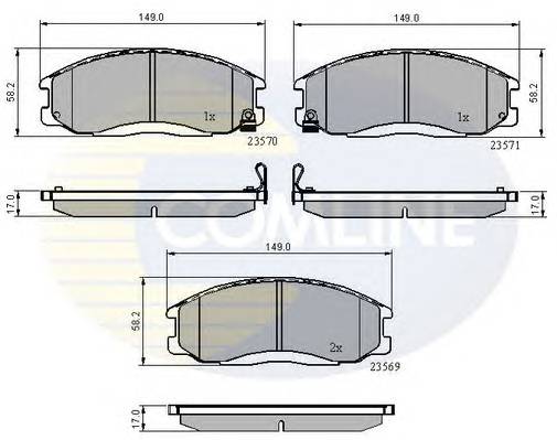 COMLINE CBP3938 купить в Украине по выгодным ценам от компании ULC