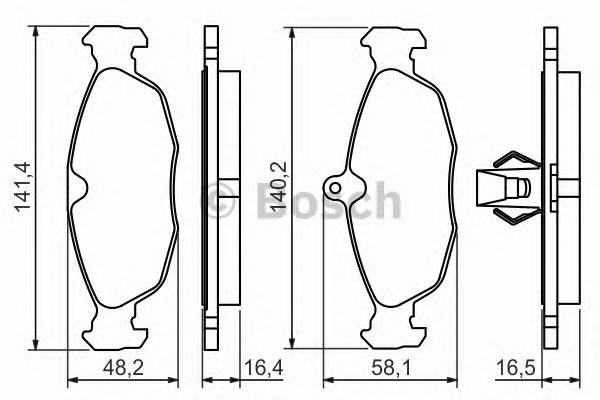 BOSCH 0 986 494 413 купити в Україні за вигідними цінами від компанії ULC