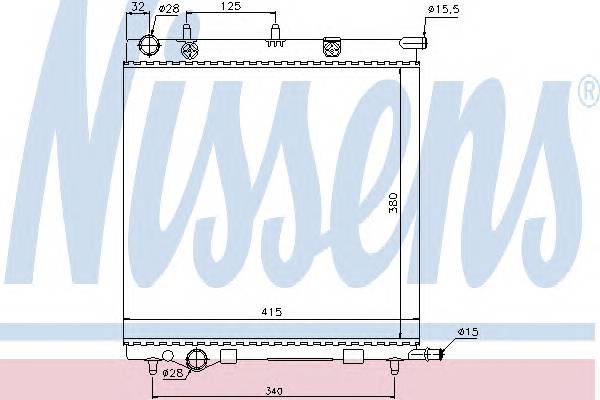 NISSENS 61284 купить в Украине по выгодным ценам от компании ULC