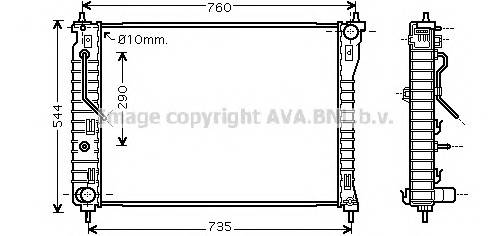 AVA QUALITY COOLING OL2434 купити в Україні за вигідними цінами від компанії ULC