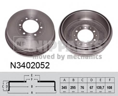 NIPPARTS N3402052 купити в Україні за вигідними цінами від компанії ULC