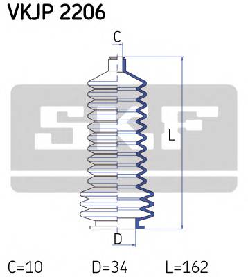 SKF VKJP 2206 купить в Украине по выгодным ценам от компании ULC