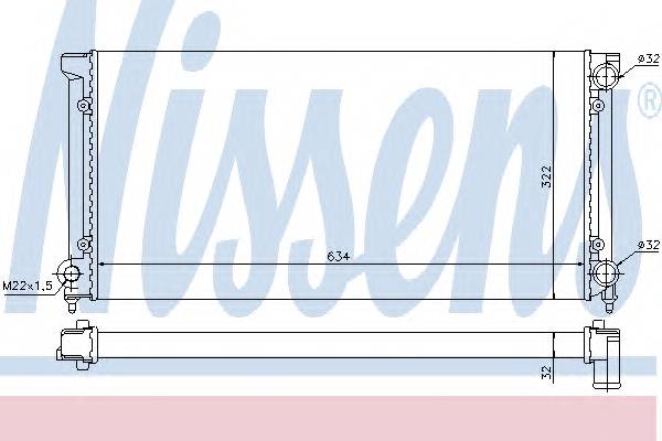 NISSENS 651611 купить в Украине по выгодным ценам от компании ULC