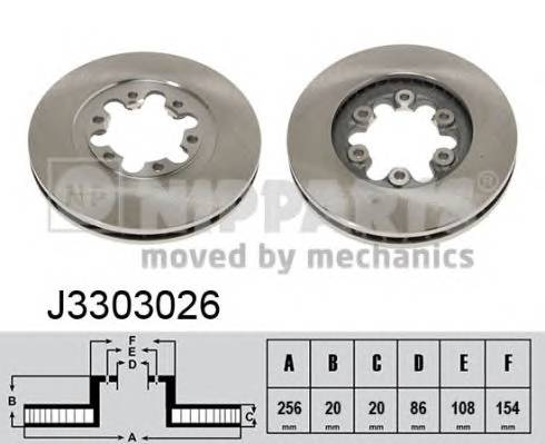 NIPPARTS J3303026 купить в Украине по выгодным ценам от компании ULC