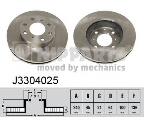 NIPPARTS J3304025 купити в Україні за вигідними цінами від компанії ULC