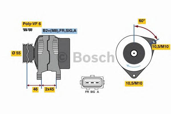 BOSCH 0 986 049 071 купить в Украине по выгодным ценам от компании ULC