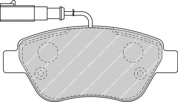 FERODO FDB1466 купить в Украине по выгодным ценам от компании ULC