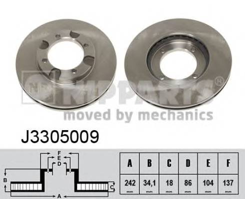 NIPPARTS J3305009 купить в Украине по выгодным ценам от компании ULC